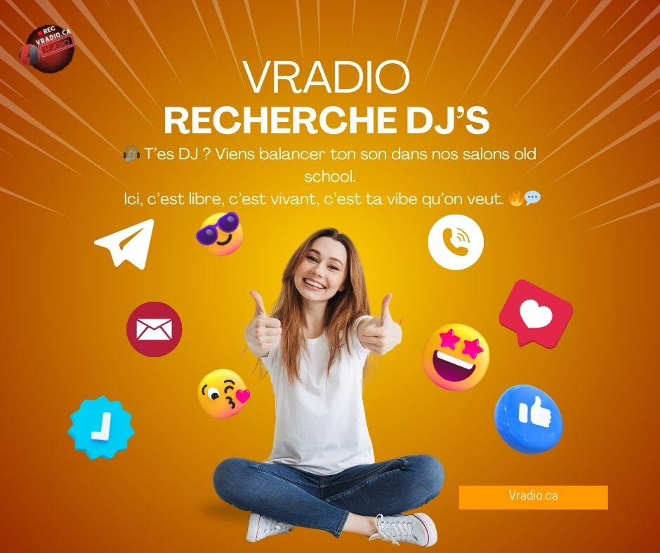 Vradio RECHERCHE DJ'S